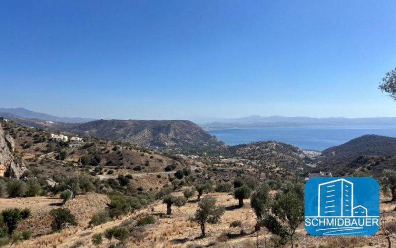 Agia Galini Kreta, Agia Galini: Grundstück mit Meerblick zu verkaufen Grundstück kaufen